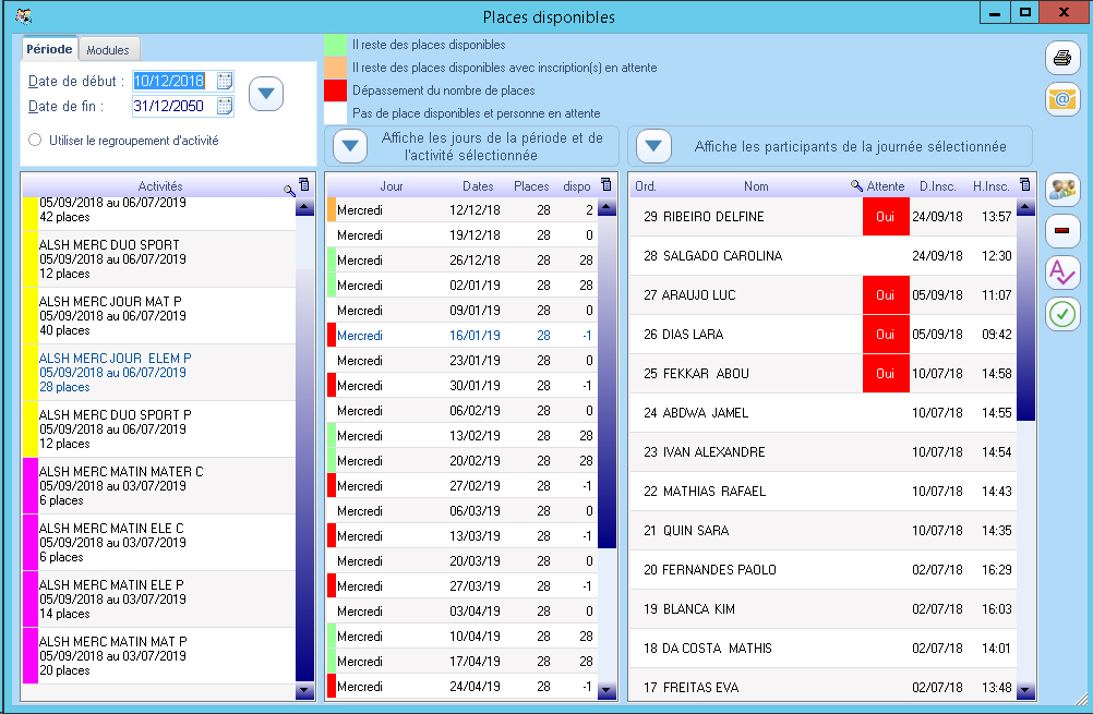 logiciel alsh, logiciel loisirs