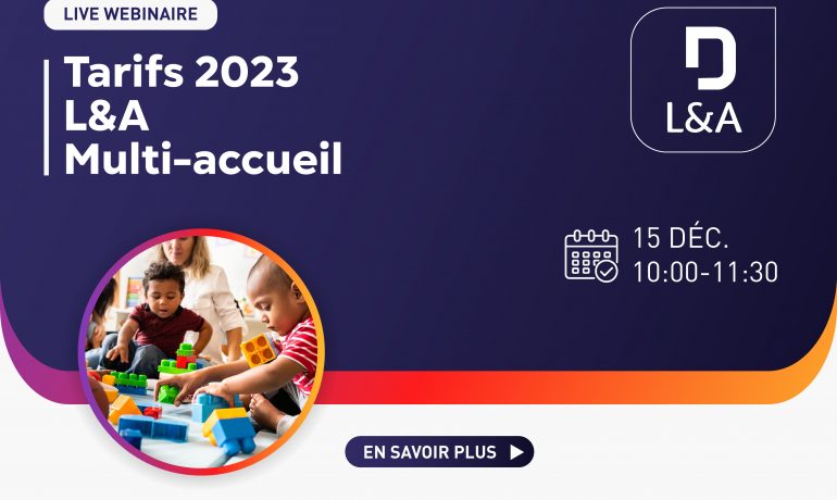 Webinaire : 15/12 Logiciel crèche - Changement tarif 2023